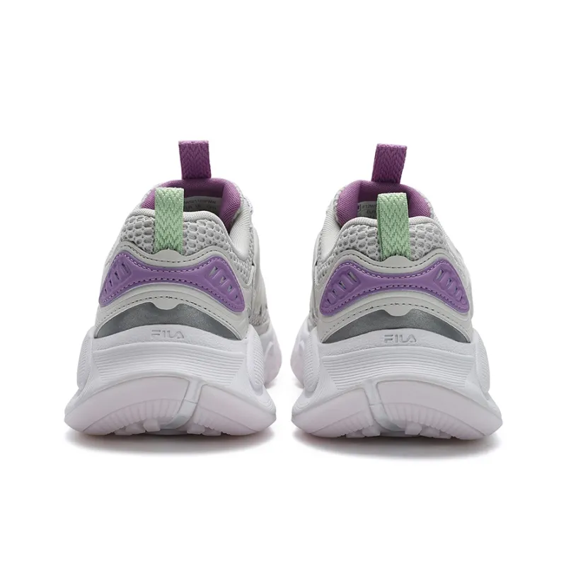 FILA TRUFFLE Abrasion Resistant Breathable Low Top Casual Shoes Women's Ecru-3