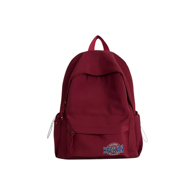 Alcohol Dragon Nylon Backpack Regular Women's Pink/Blue/Black/White/Red-27