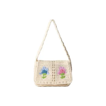 ZARA Polyester Shoulder Bag, Crossbody Bag Kids' Light Beige Yellow