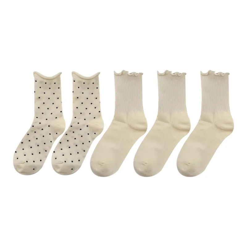 Mulong Family Mid Calf Socks Women's 5 Pack-6