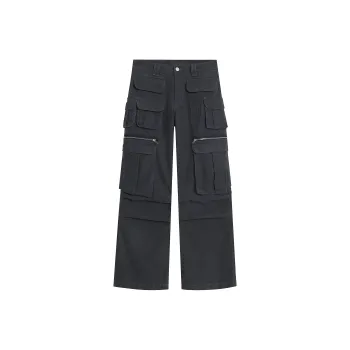VINMUK Cargo Pants Unisex Dark Gray