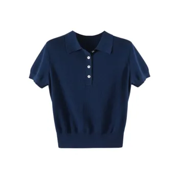 Late White Knitwear Women's Royal Blue