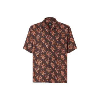 FENDI Shirts Men Brown