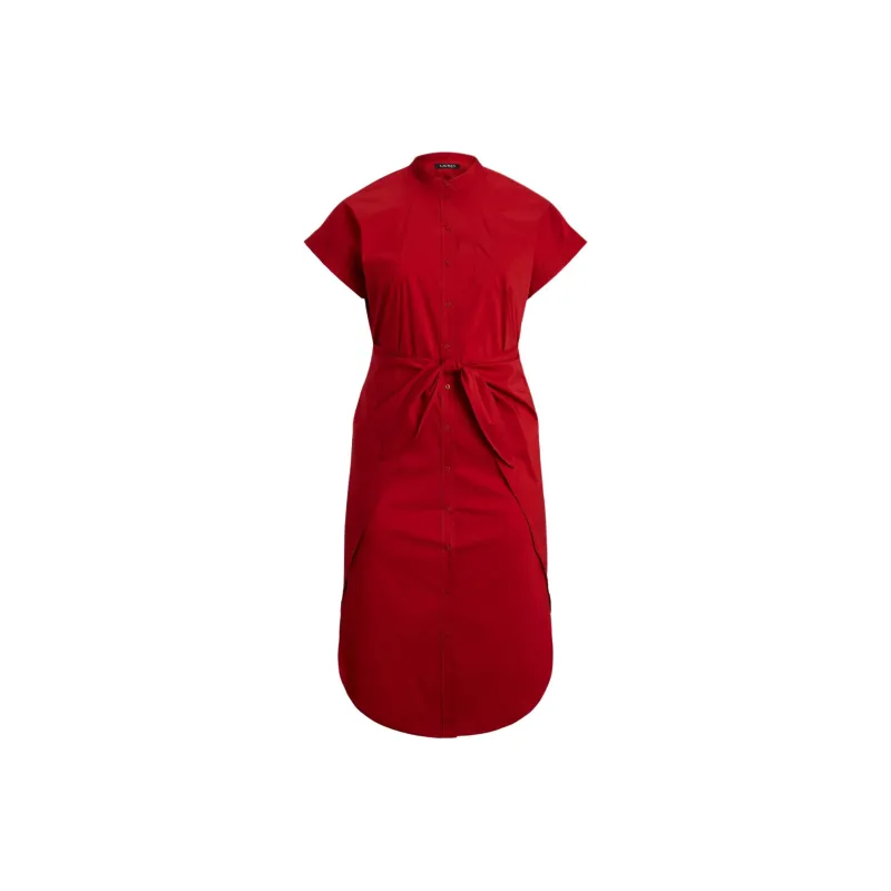 LAUREN RALPH LAUREN Short Sleeved Dress Women's Red-0