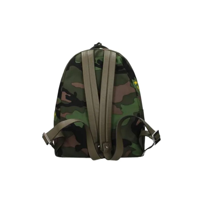 Valentino Denim Backpack Regular Men's Green-2