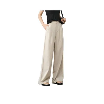 YALIDA Casual Pants Women's Beige