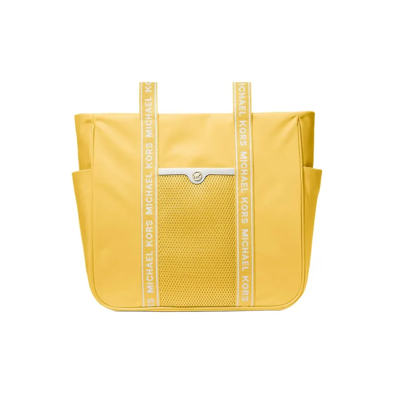 MICHAEL KORS Jet Set Nylon Tote Bag, Shopping Bag, Shoulder Bag Tubas Unisex Yellow-3
