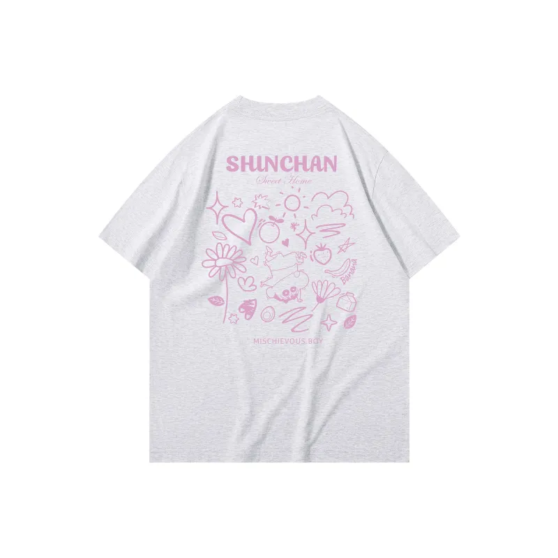 Crayon Shinchan T Shirts Unisex-13