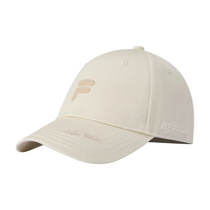 FILA FUSION Cotton Baseball Caps Unisex Heron White-0