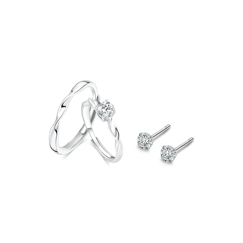 TRUE ME Sterling Silver Rings Unisex-0