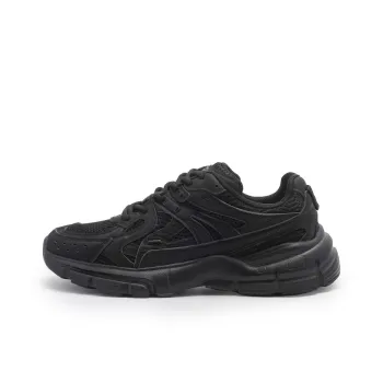 DEERWAY Shock Absorbers With Slip Resistant And Abrasion Resistant Properties Low Top Casual Shoes Men's Black