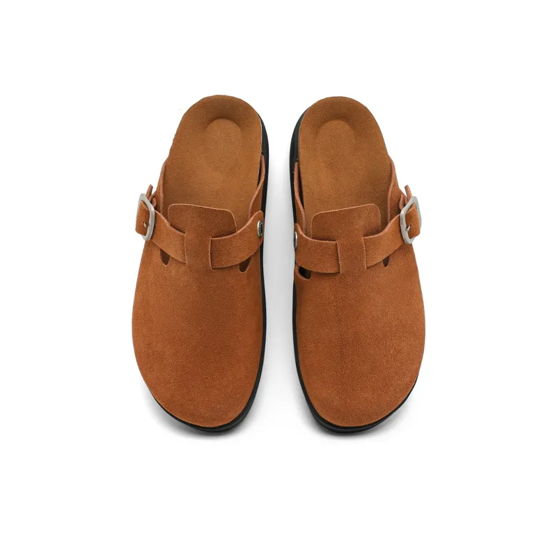 APRHE Rubber Sole Closed Toe Slippers Unisex-16