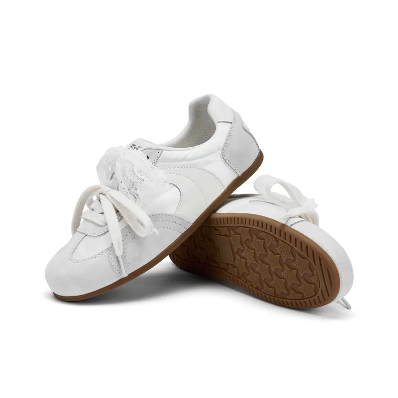 Hotwind Cream Lace Series Casual Shoes Women's Low Top Pink-4