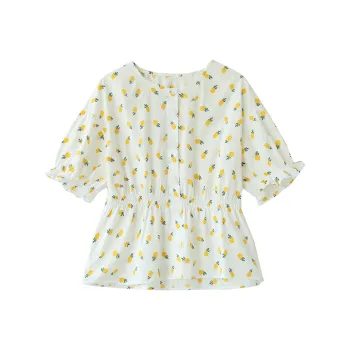 X MOOM Shirts Women's Mini Pineapple