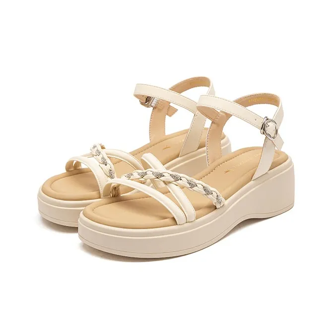 RED DRAGONFLY One Strap Sandals 5.5CM Women's-3