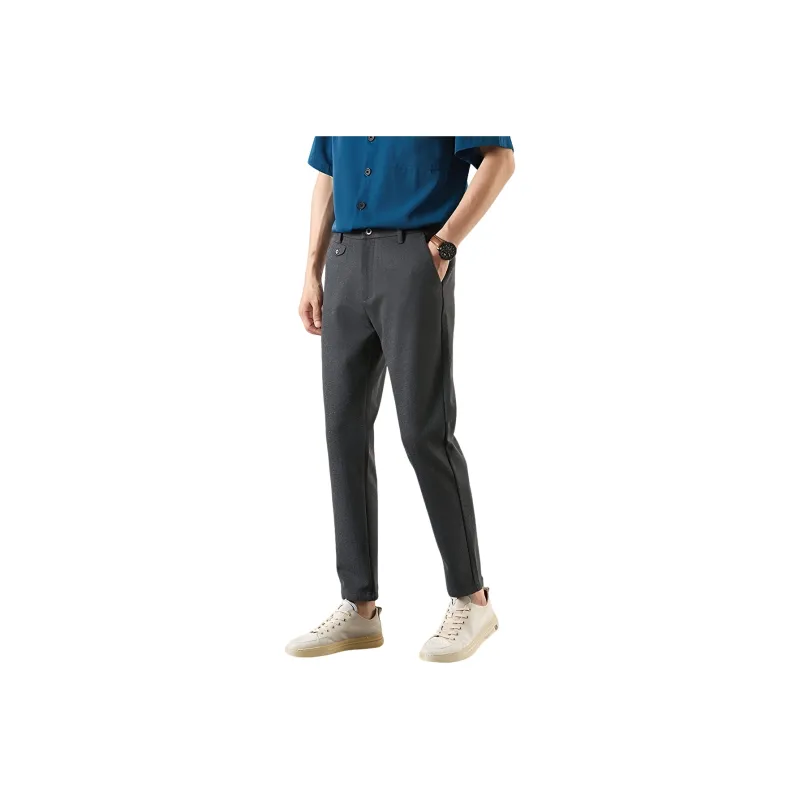 NDU Casual Pants Men Dark Gray-0