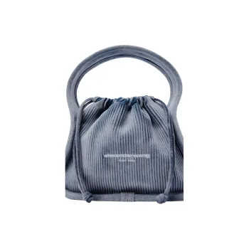 Alexander Wang Cotton Handbag Trumpets Women's Light Blue