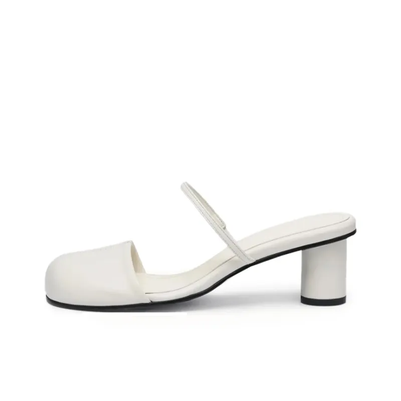 Betu Rubber Sole Abrasion Resistant Closed Toe Slippers Women's-0