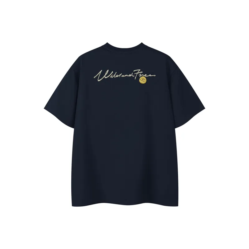 714STREET Heavyweight Casual Skin Friendly Comfortable 100% Cotton Half Sleeve Short Sleeved T Shirts Unisex-6