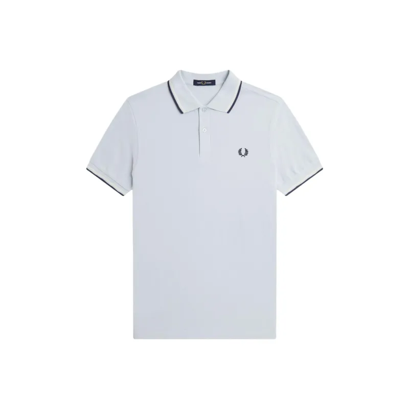 FRED PERRY Logo embroidered Polo Shirt-0