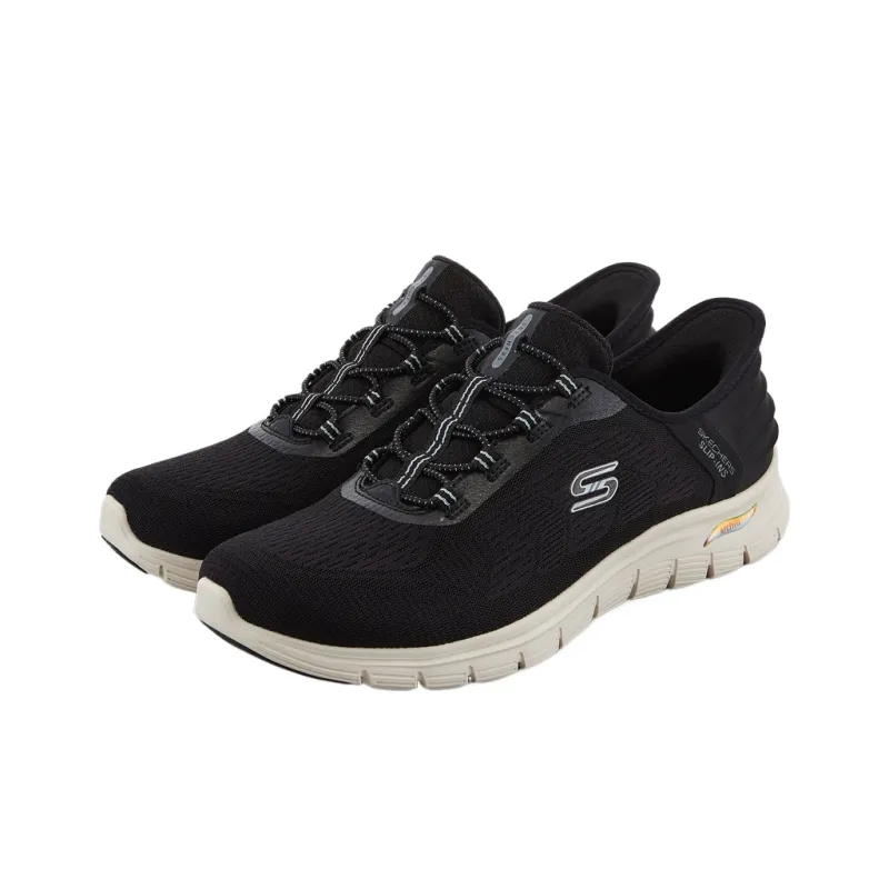 Skechers ARCH FIT VISTA Low Top Casual Shoes Women's Black-1