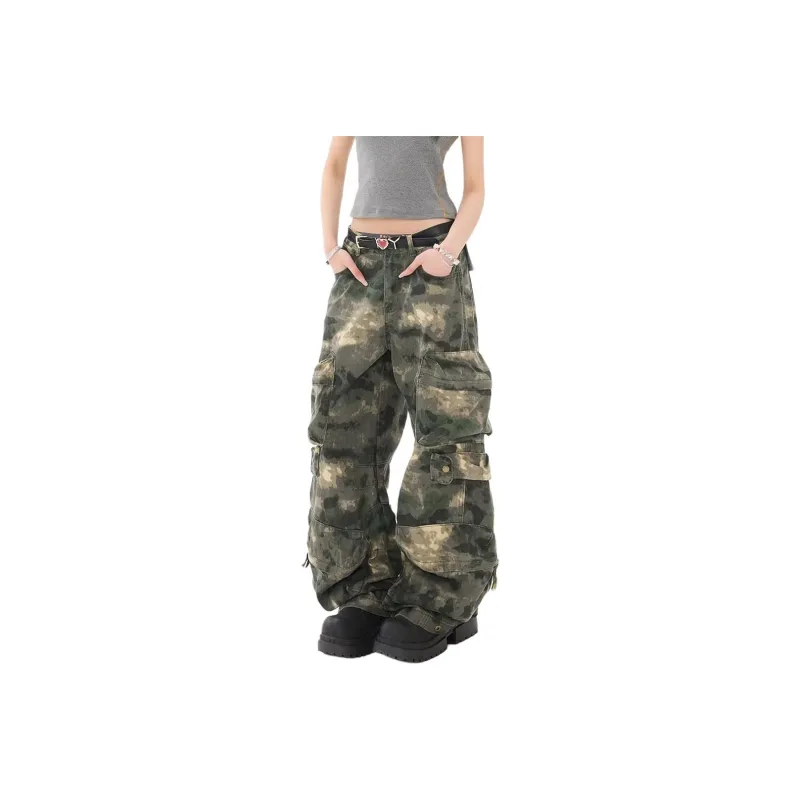 NHZN Jeans Women's Camouflage-0