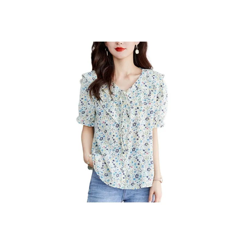 X MOOM Shirts Women's Blue-0