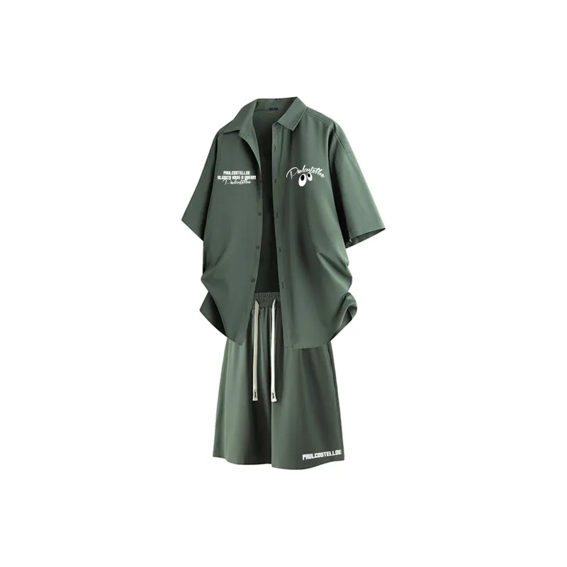 PAUL COSTELLOE Shirt Matching Set Unisex-25