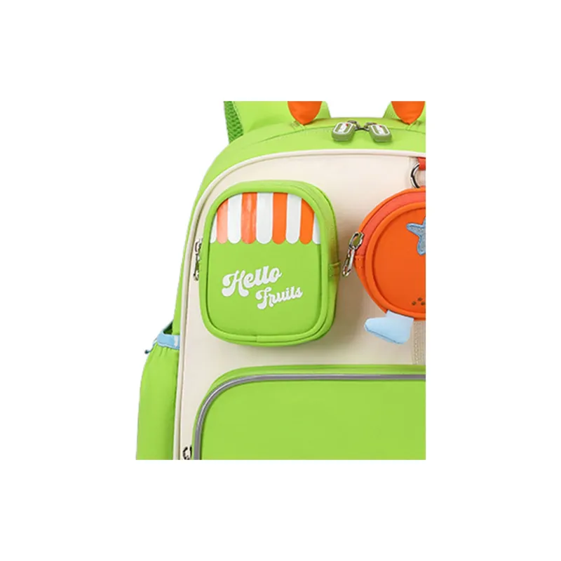 RUIPAI Polyester Backpack Kids' Honey Peach/Avocado/Tomato-6
