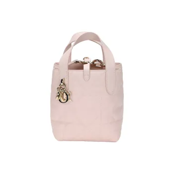 DIOR Toujours Calfskin Tote Bag, Shopping Bag, Shoulder Bag, Handbag Regular Women's Rouge Pink