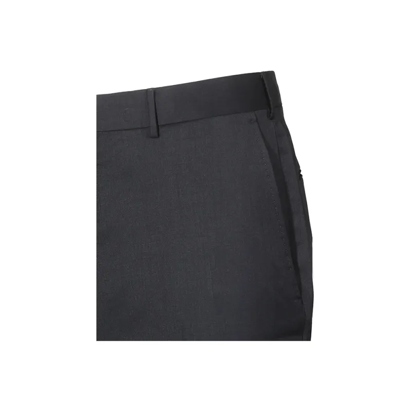 Zegna SS25 Suit Trouser Men's Black-4