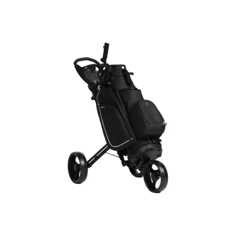 DECATHLON Polyester Golf Trolley Bag Shoulder Bag Men's Black-2