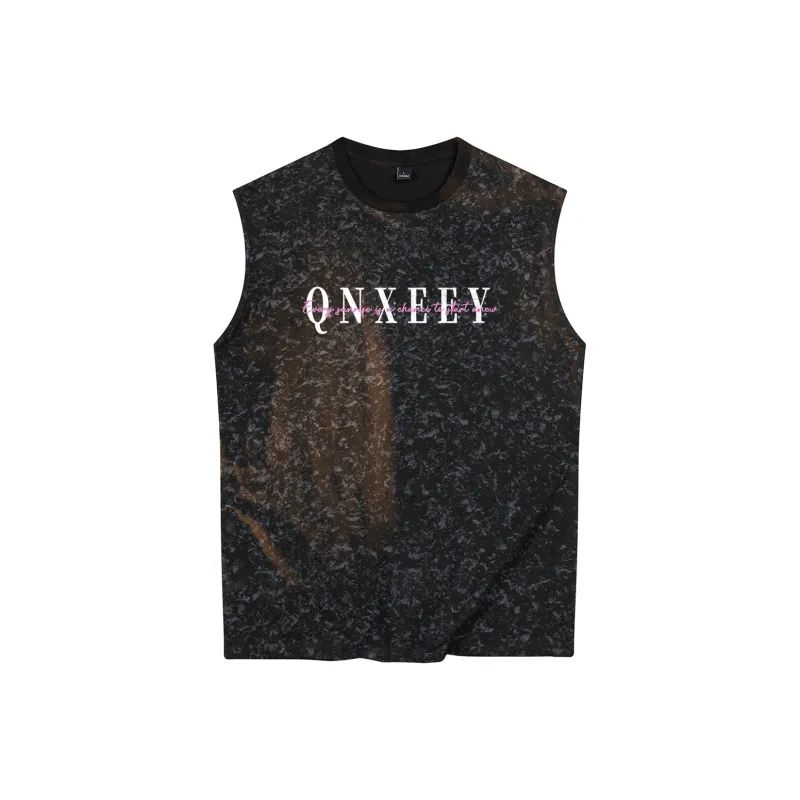 Qnxeey Tank Tops Unisex-0