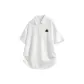[5A Antibacterial & Quick Dry Sun Protection]White (Tb Carton Black Cat Chest Logo)