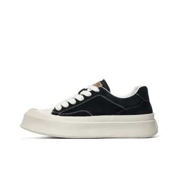 MILLIE'S Abrasion Resistant Low Top Skateboard Shoes Men's Black
