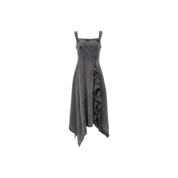ONLY Sleeveless Dresses Women's J09 Dark Denim Gray