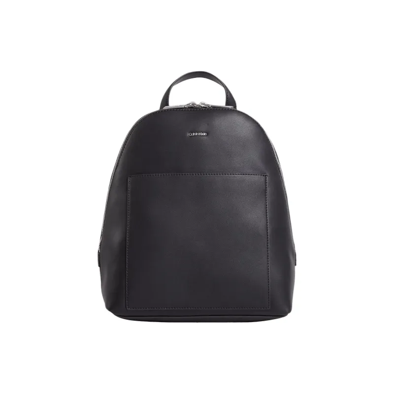 CALVIN KLEIN Polyurethane Backpack Women's Black-0
