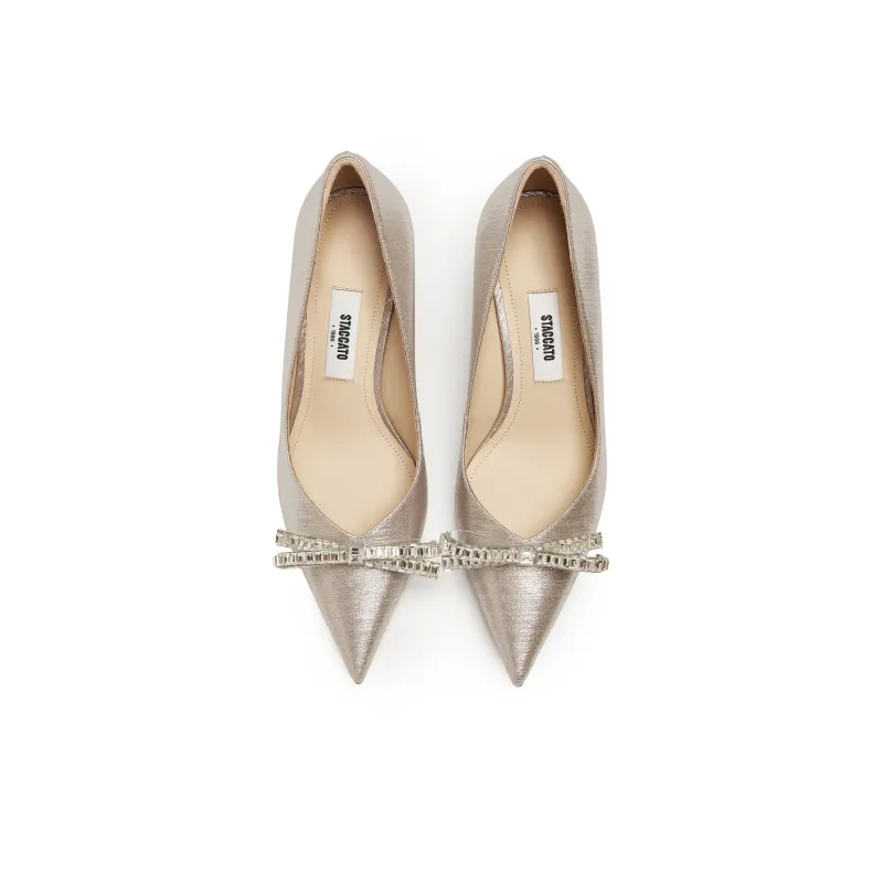 Staccato Butterfly Mercury High Heels Women's-2
