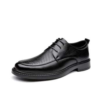 Bindu Dress Shoes Men Low Top Black/Brown