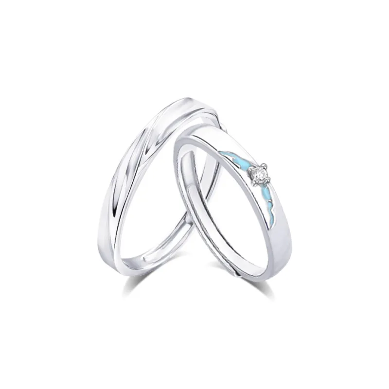KUMET Sterling Silver Rings Unisex-0