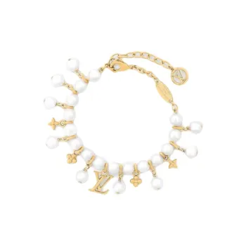 LOUIS VUITTON Metal, Resin Bracelets Women's Gold