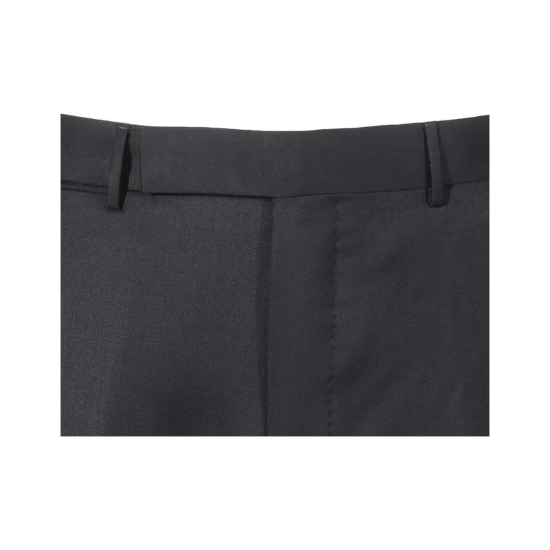 Zegna SS25 Suit Trouser Men's Black-6