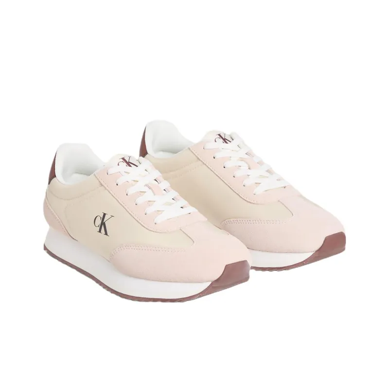 CKJ CALVIN KLEIN JEANS Low Top Casual Shoes Women's Pink-2