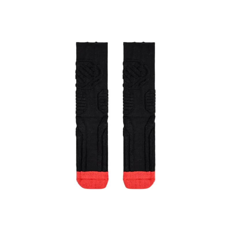 LiNing Knee High Socks Unisex 1 Pack Black/Phoenix Orange-0