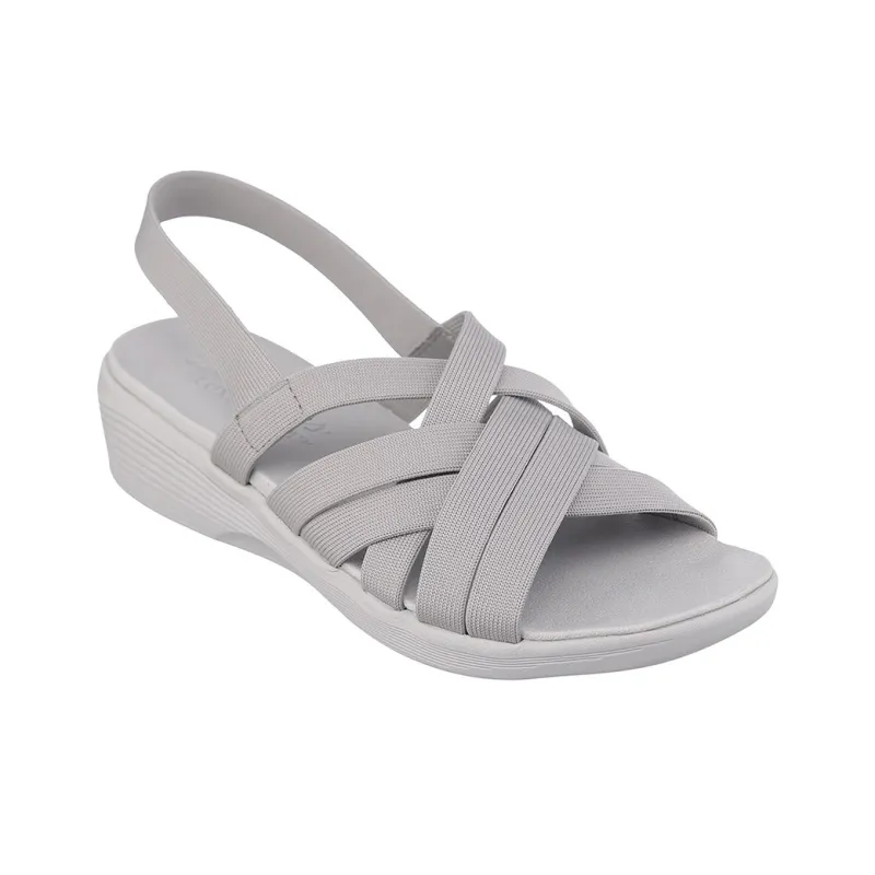 Skechers Arya Beach Sandals Women's Gray-3