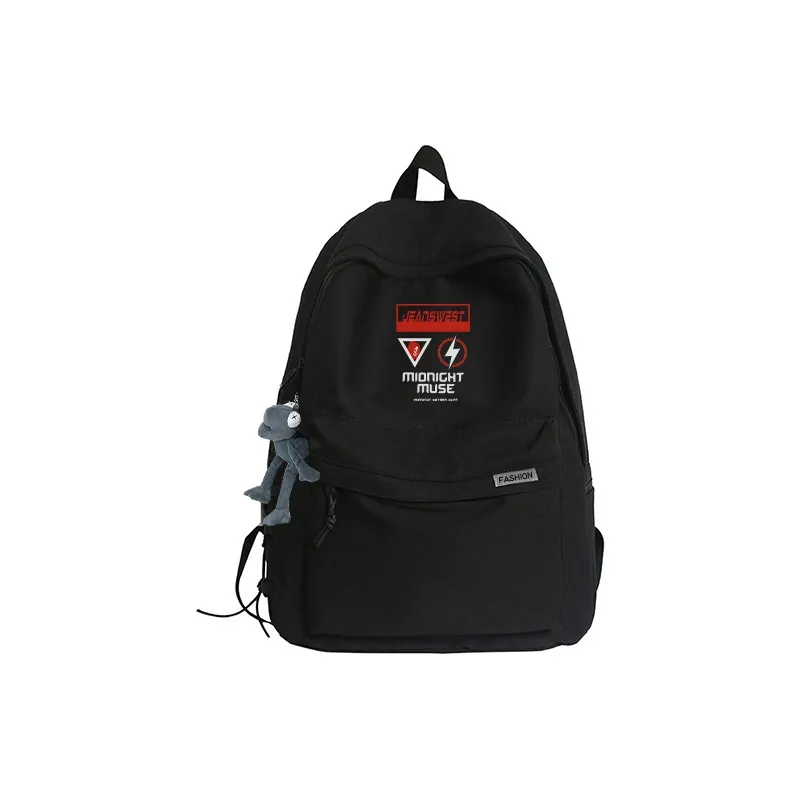 JEANSWEST Nylon Backpack Unisex Multicolor-5