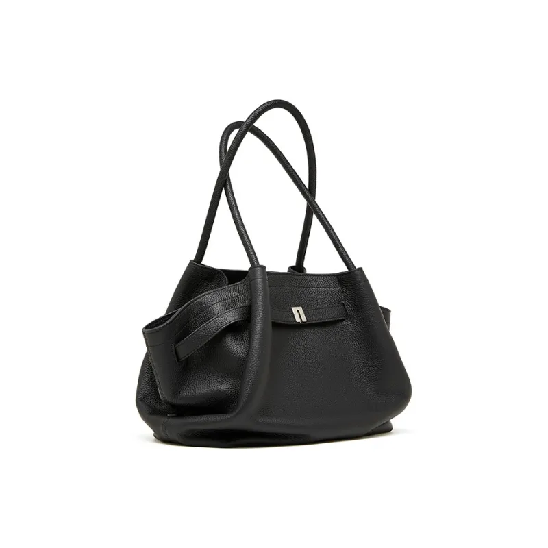 Carnival Keep Top Grain Cow Leather Portable Underarm Shoulder Bag Women's Multicolor-1