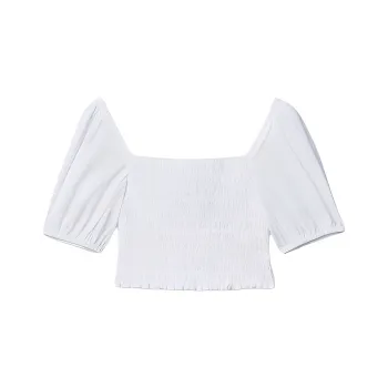 MICHAEL KORS SS25 Crop Top Women's White