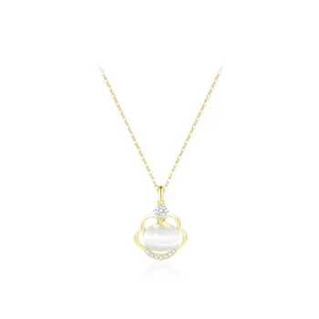 Cuz Strange Intention Zircon Necklaces Women's