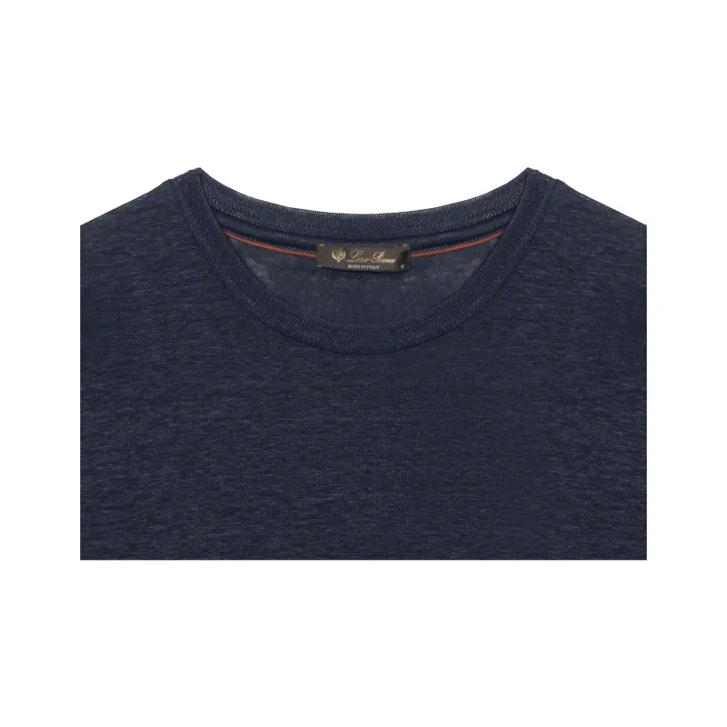 Loro Piana T Shirt Men's Marine Blue-4